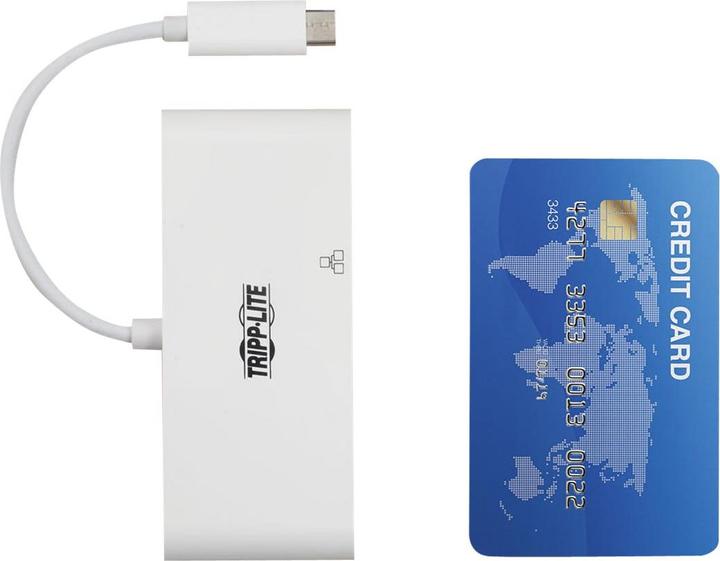 Actual product image Eaton Tripp Lite Series U444-06N-VGU-C - USB Type-C - VGA (D-Sub) - Male - Female - USB - 1920 x 10 (USB-C)