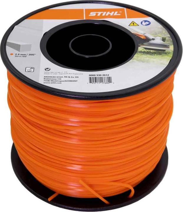 Stihl 9302612 Mähfaden (Rasentrimmer, Trimmerfaden + Fadenspule)