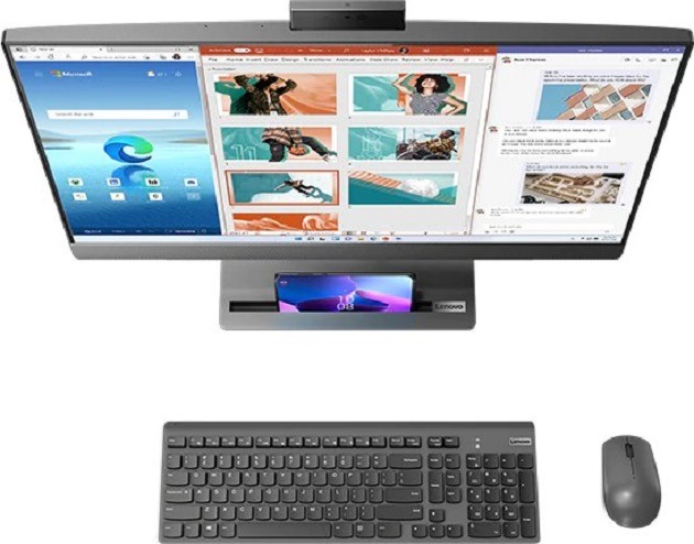 Produktbild Lenovo IdeaCentre AIO 5 – 27IAH7 (Intel Core i7-12700H, 16 GB, 1000 GB, Arc A370M)