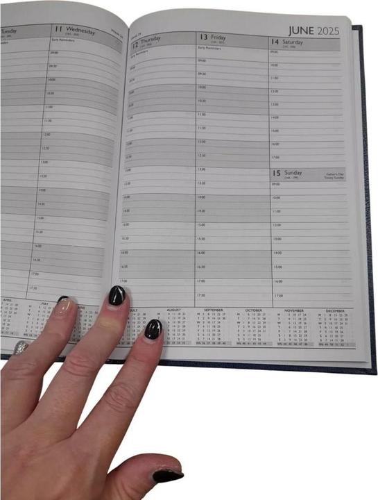 Actual product image Tallon 2025 Appointment A5 Diary (A5)