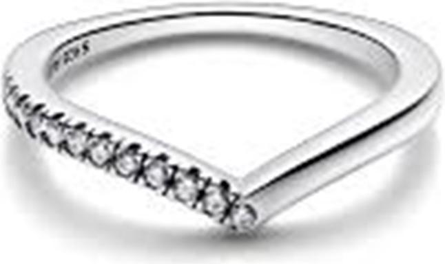 Produktbild Pandora Ring Halb Funkelnd (54, 925 Silber)