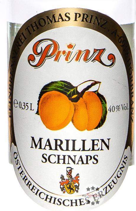 Image du produit Prinz Eau de vie d'abricot 0,35l