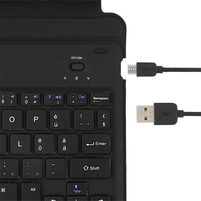 Produktbild LMP Keyboard ProtectCase for iPad 10.2" (2019/2020/2021), 7/8/9th gen, sleep&wake, pencil holder, IT lay