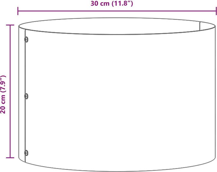 Actual product image vidaXL Garten-Pflanzgefäss