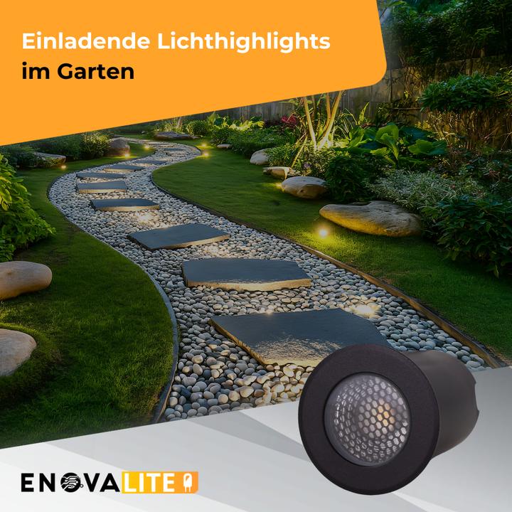 Produktbild Enovalite LED Bodeneinbaustrahler (3600 lm, IP67)