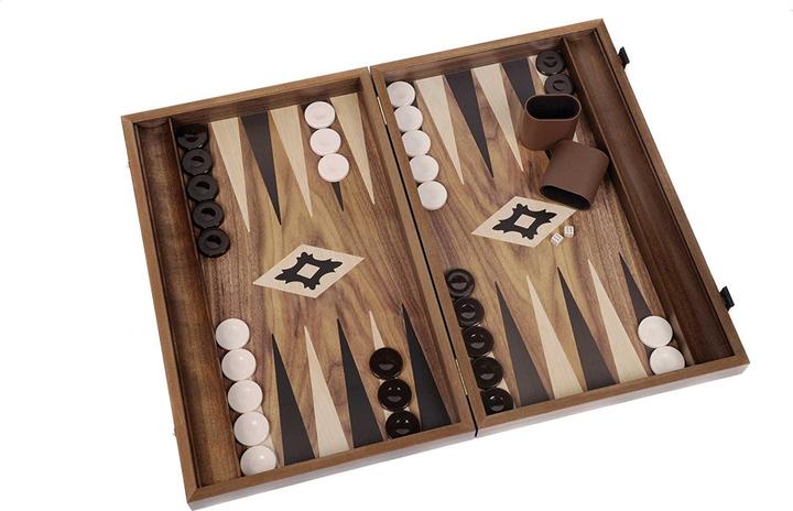 Produktbild Philos Backgammon Polyfados (Deutsch, Englisch, Französisch, Russisch, 2 Spieler)
