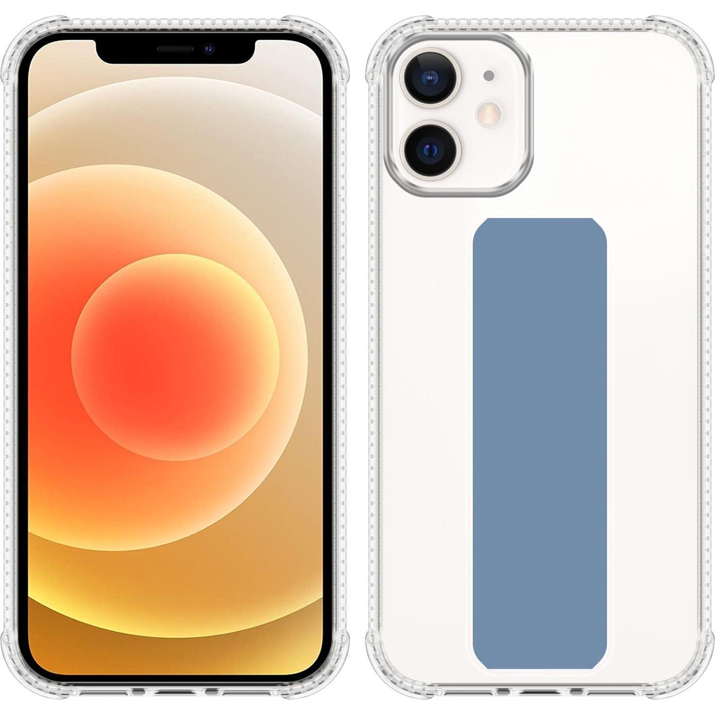 Thumbnail - Cadorabo Hülle für Apple iPhone 11 im TPU mit Halterung LM167 Style (Apple iPhone 11), Smartphone Hülle, Blau