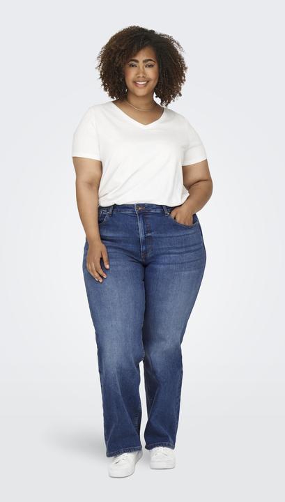 Produktbild Only Weiter Beinschnitt Hohe Taille Jeans Weit geschnitten jeans (W42/L32)