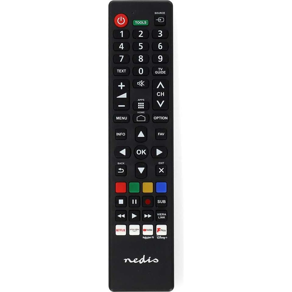 Nedis Ersatz Fernbedienung Passend für: Panasonic / Sharp Vorprogrammiert 1 Gerät Amazon Pri (Gerätespezifische Fernbedi...