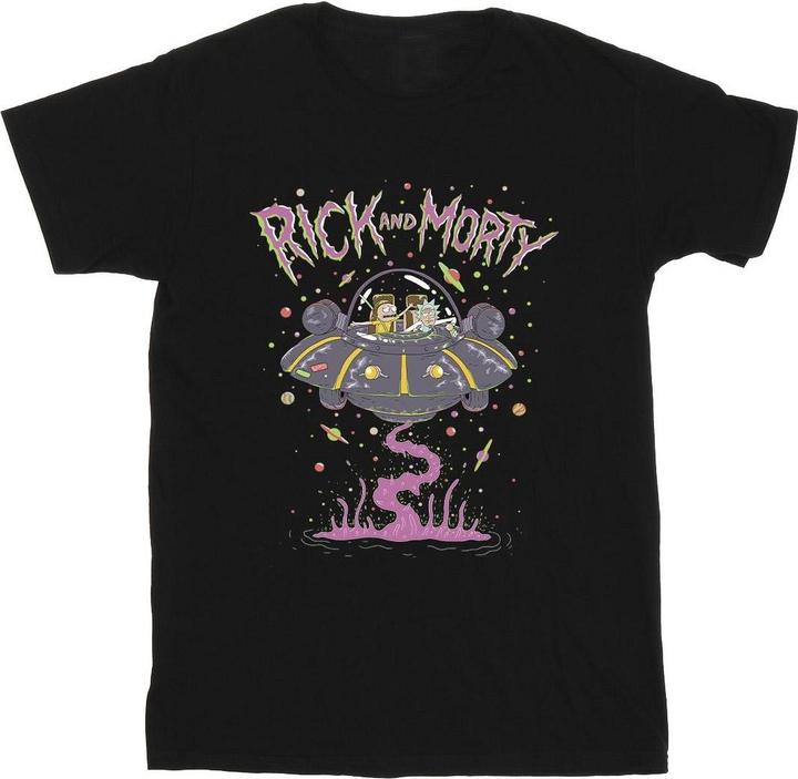 Produktbild Rick And Morty Pink Spaceship TShirt (XL)