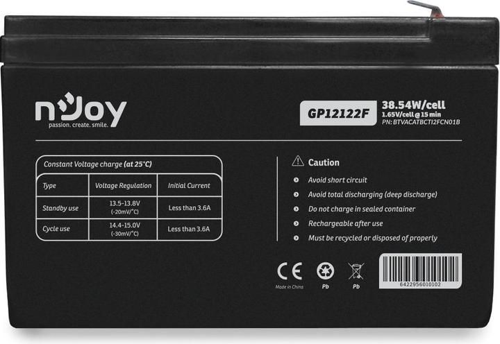 Produktbild Njoy GP12122F (1 Stk., 12000 mAh)