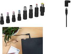 Immagine prodotto Ansmann Set di adattatori per laptop USB-C incl. 8 spine per adattatori
