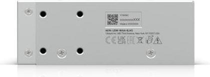 Actual product image Ubiquiti 10 GbE WAN Switch linking two (4 ports)