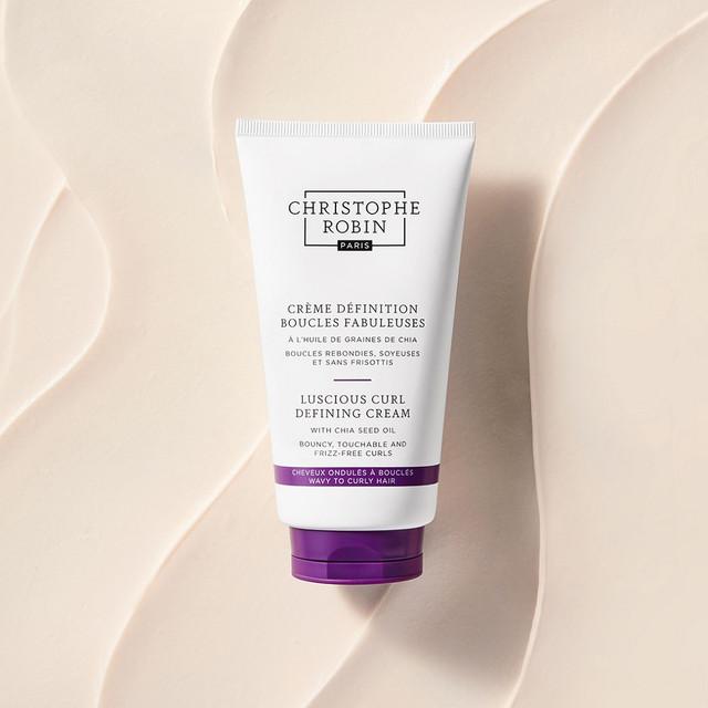 Produktbild Christophe Robin Luscious Curl Defining Cream with Chia Seed Oil (150 ml, Flüssiges Shampoo)