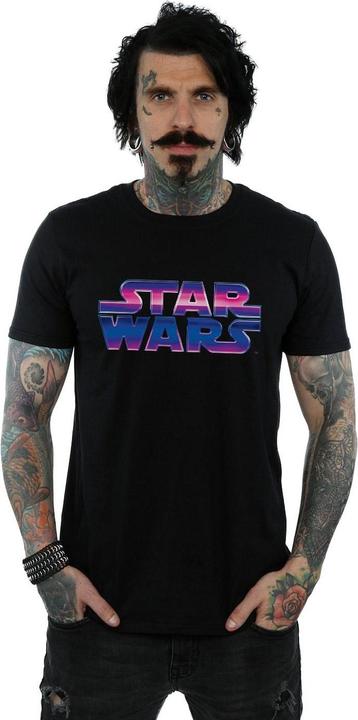 Immagine prodotto Star Wars Neon Logo Maglietta Uomo (S)