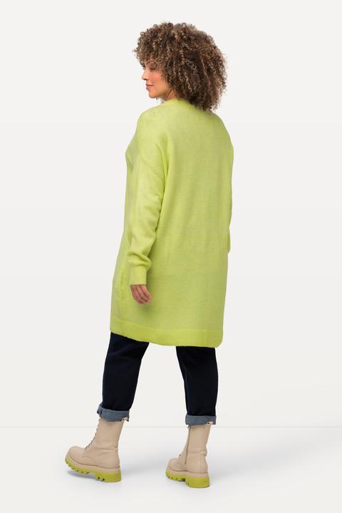 Produktbild Ulla Popken Strickjacke, Boxy, Knöpfe, V-Ausschnitt, Feinstrick (50, 52)