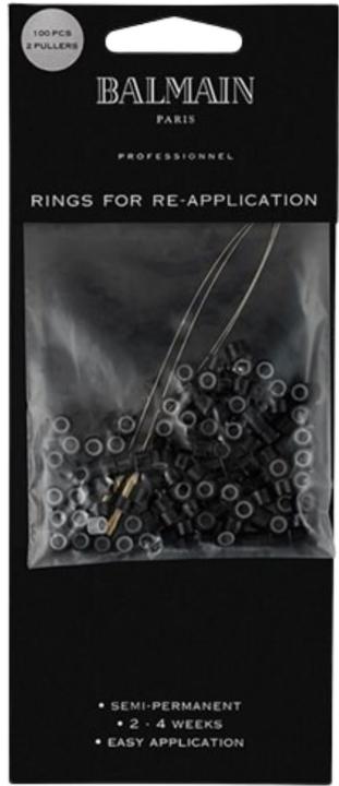 Actual product image Balmain Rings for Application Black