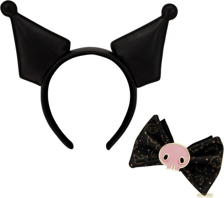 Actual product image Loungefly Hello Kitty Kuromi 20th Anniversary headband
