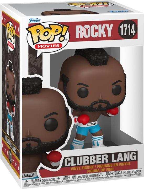 Actual product image Funko Rocky POP! Movies Vinyl Figur Clubber Lang 9 cm