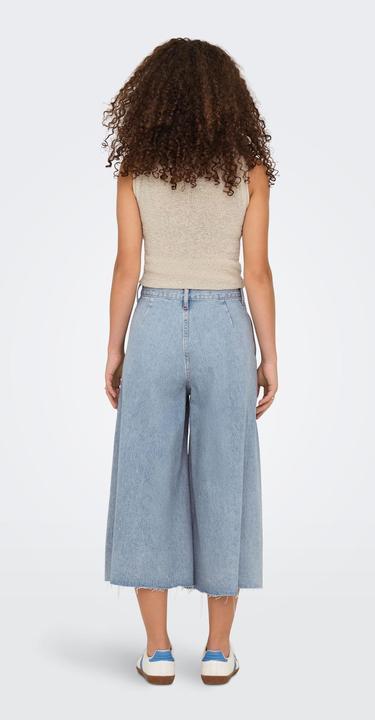 Immagine prodotto Only ONLLA Hohe Taille Weiter Beinschnitt Jeans-Shorts Jeans-Shorts (S)
