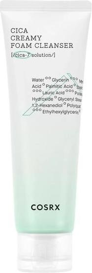 Actual product image Cosrx Pure Fit Cica Creamy Foam Cleanser 75ml (Cleansing Foam, 75 ml)