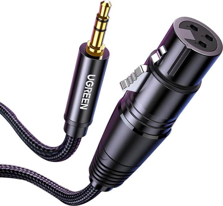 Produktbild Ugreen 3.5mm AUX - XLR (1 m, 3.5mm Klinke (AUX), XLR)