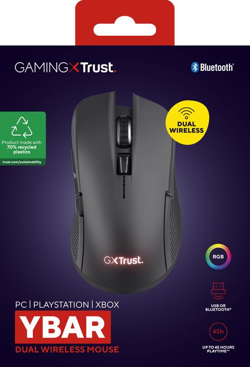 Produktbild Trust GXT931 YBAR MULTI (Kabellos, Kabelgebunden)
