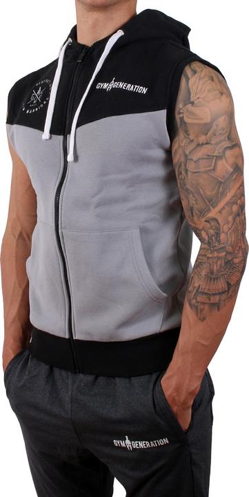 Produktbild Gym Generation Warriors Hoodie GREY (S, M)