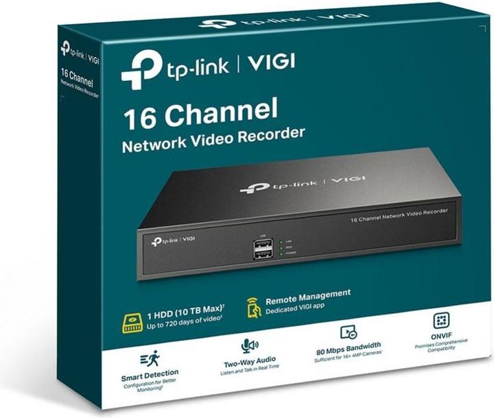 Actual product image TP-Link VIGI NVR1016H (Network Video Recorder (NVR))