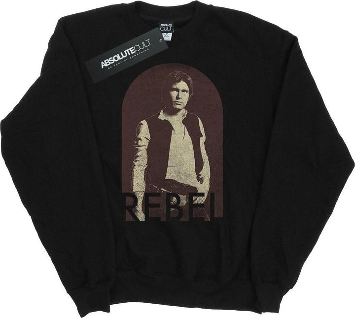 Actual product image Star Wars Mens Han Solo Rebel Sweatshirt (XXL)