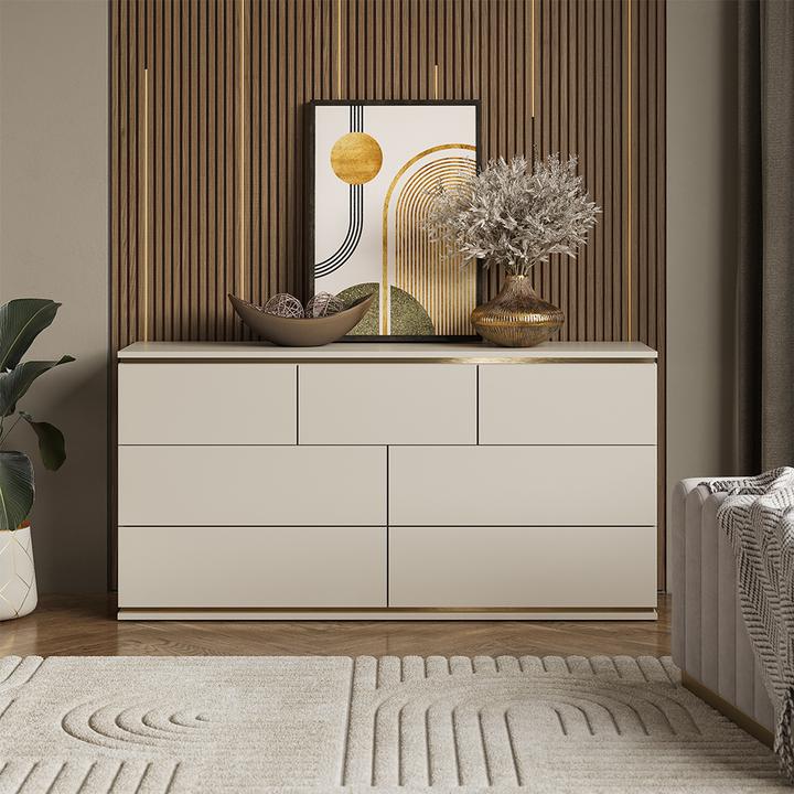 Image du produit Vicco Kommode Linette (139.80 x 42 x 70 cm)