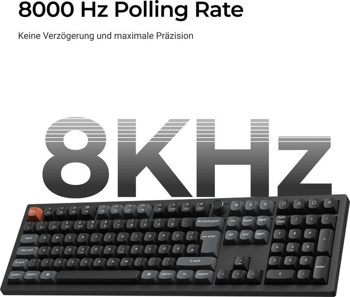 Produktbild Keychron V6 Ultra 8K (DE, Kabelgebunden, Kabellos)