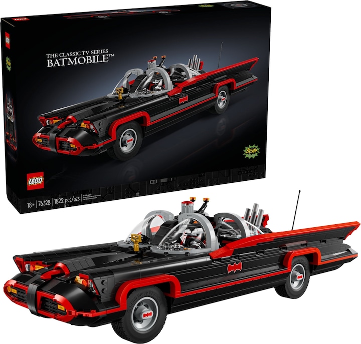 Produktbild LEGO Batmobile (76328, LEGO DC, LEGO Seltene Sets)