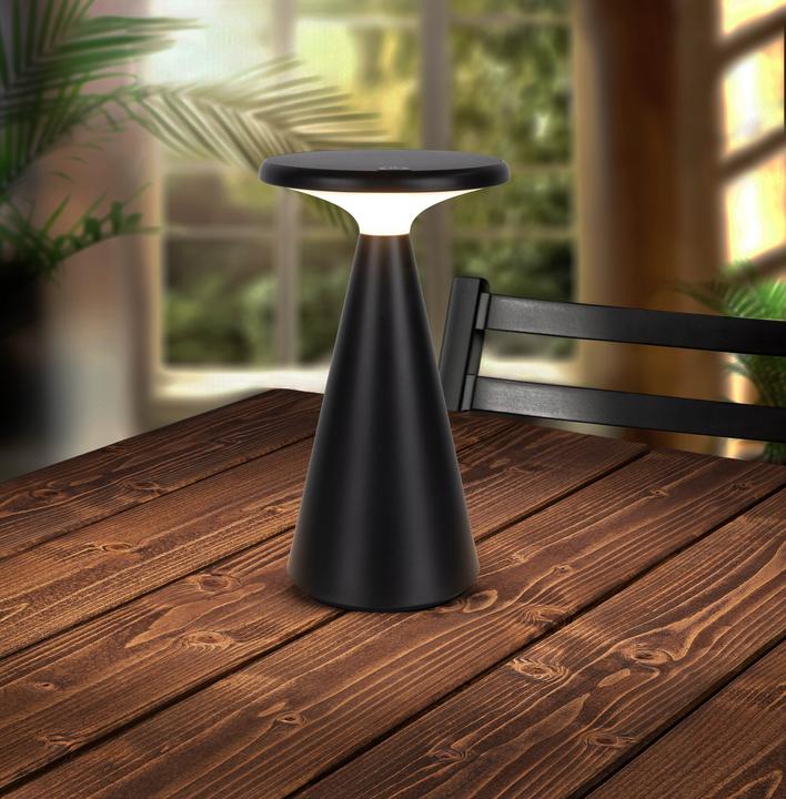 Produktbild Näve Solar-Akku-Tischleuchte PALU (160 lm)