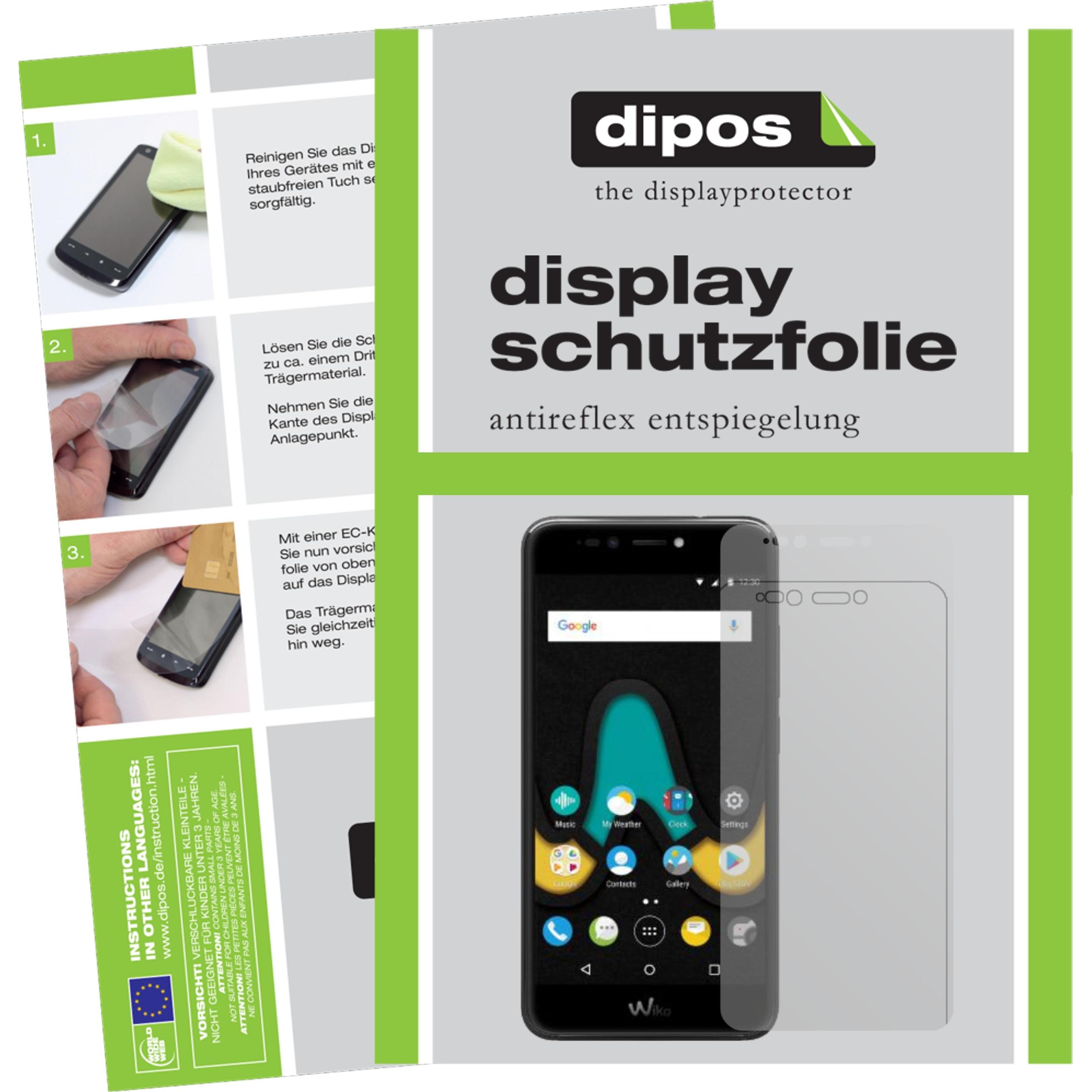 Thumbnail - Dipos Displayschutzfolie Antireflex (6 Stück, Wiko Upulse Lite), Smartphone Schutzfolie, Transparent