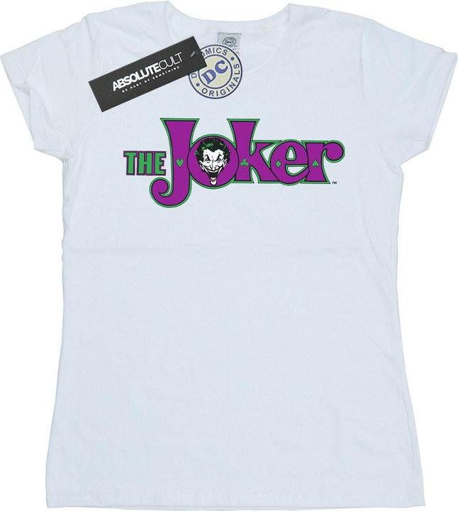 Image du produit - T-shirt THE JOKER TEXT LOGO - Femme (M)