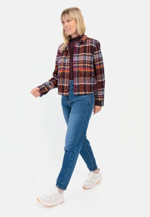 Produktbild Camel Active Kurze Jacke im Karomuster (40)