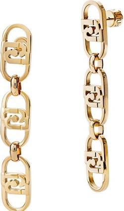 Liu Jo - Eye-catching gold-plated earrings Fashion LJ2056