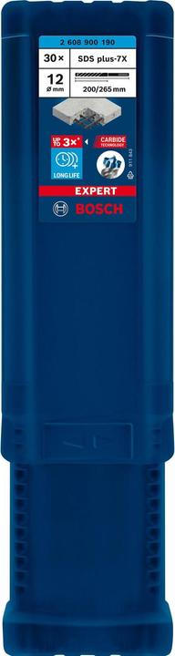 Productafbeelding Bosch Professional Zubehör Expert SDS plus-7X hamerboren, 12 x 200 x 265 mm, 30 st. (12 mm)
