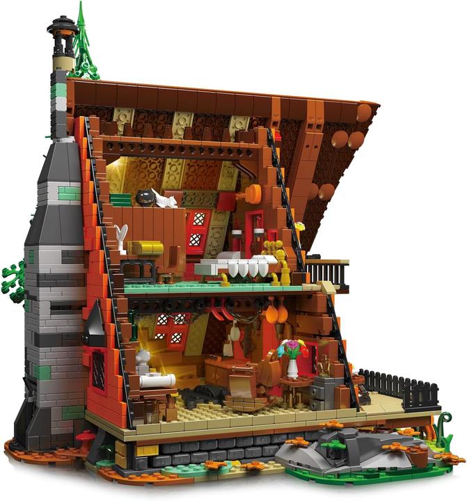 Actual product image Mould King Forest hut