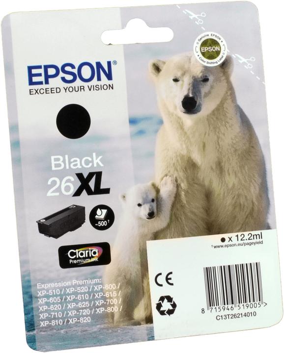 Actual product image Epson 26XL Claria Premium (FC)