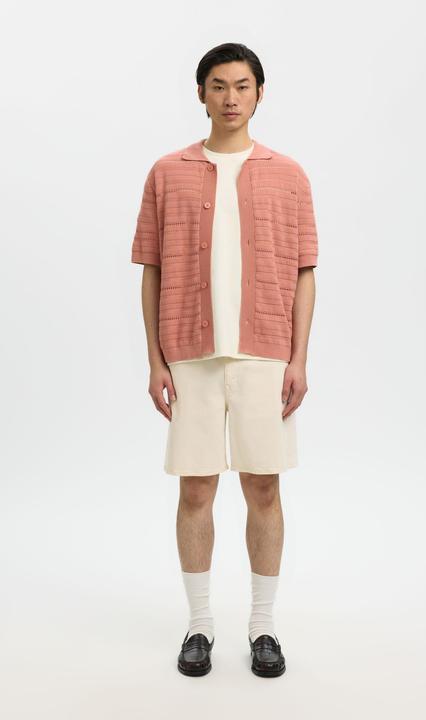 Immagine prodotto Selected Kurzärmeliges Polohemd aus Strick (M)