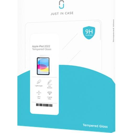 Thumbnail - Just in Case Gehärtetes Glas Clear Displayschutzfolie Apple iPad 2022 (1 Stück, iPad 2022 (10. Gen)), Tablet Schutzfolie