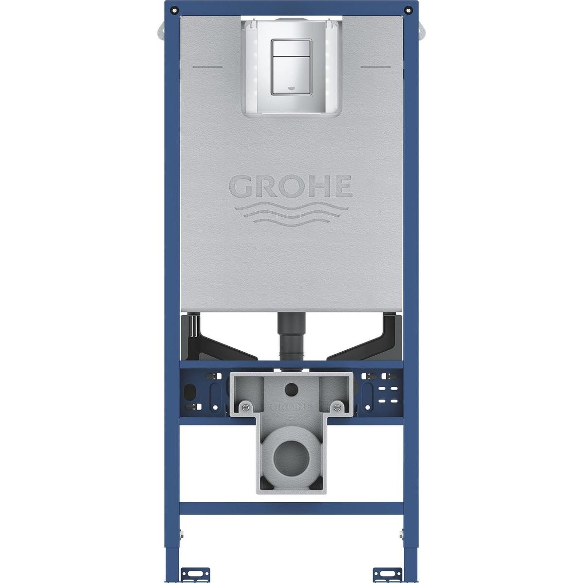 Grohe, Sciacquone WC, Elemento WC RAPID SLX Set 3 in 1 Cassetta GDX 6 l