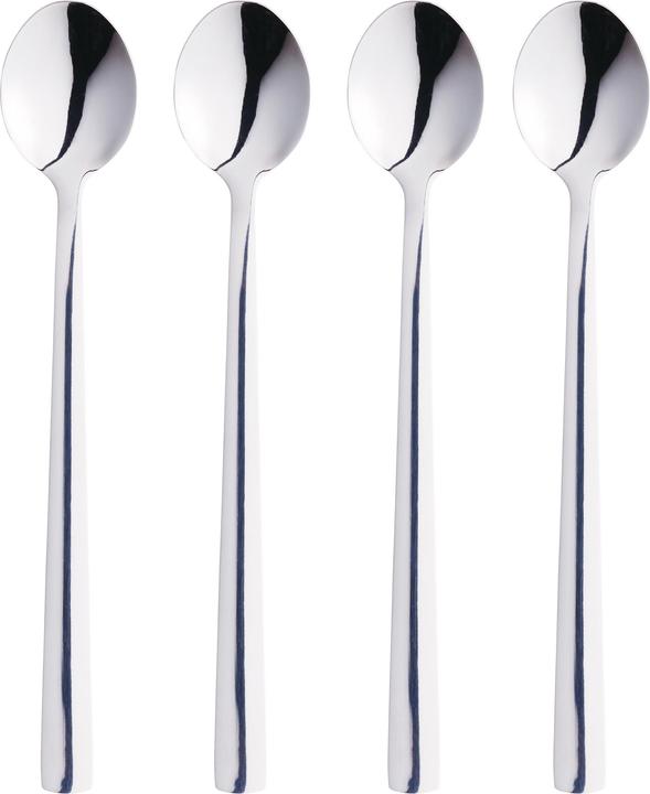 Produktbild RAW Long ice spoons - Silver - 4 pcs (15838) (4 Stück)