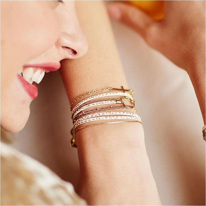 Actual product image Flowers Forzoé Clover (17 cm, Brass Plaqué Or)