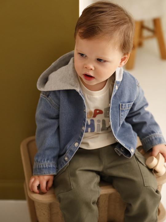 Immagine prodotto Vertbaudet Baby Jeanshemd mit Kapuze (86)