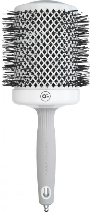 Produktbild Olivia Garden Expert Blowout Shine Weiss&Grau 80 mm