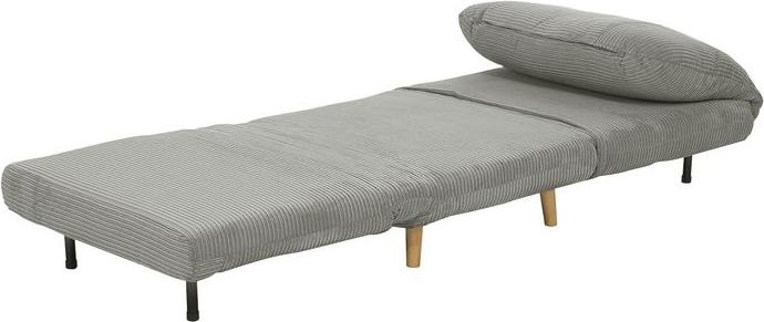 Produktbild Swisshandel24 2-in-1 Schlafsofa Schlafsessel Klappmatratze Gästebett Klappbett Grau