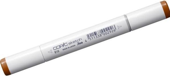 Image du produit Copic Sketch type E - 15 (E15 - Suntan sombre, 1 x)